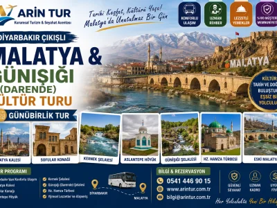 Diyarbakır Çıkışlı Malatya & Günışığı (Darende) Kültür Turu
